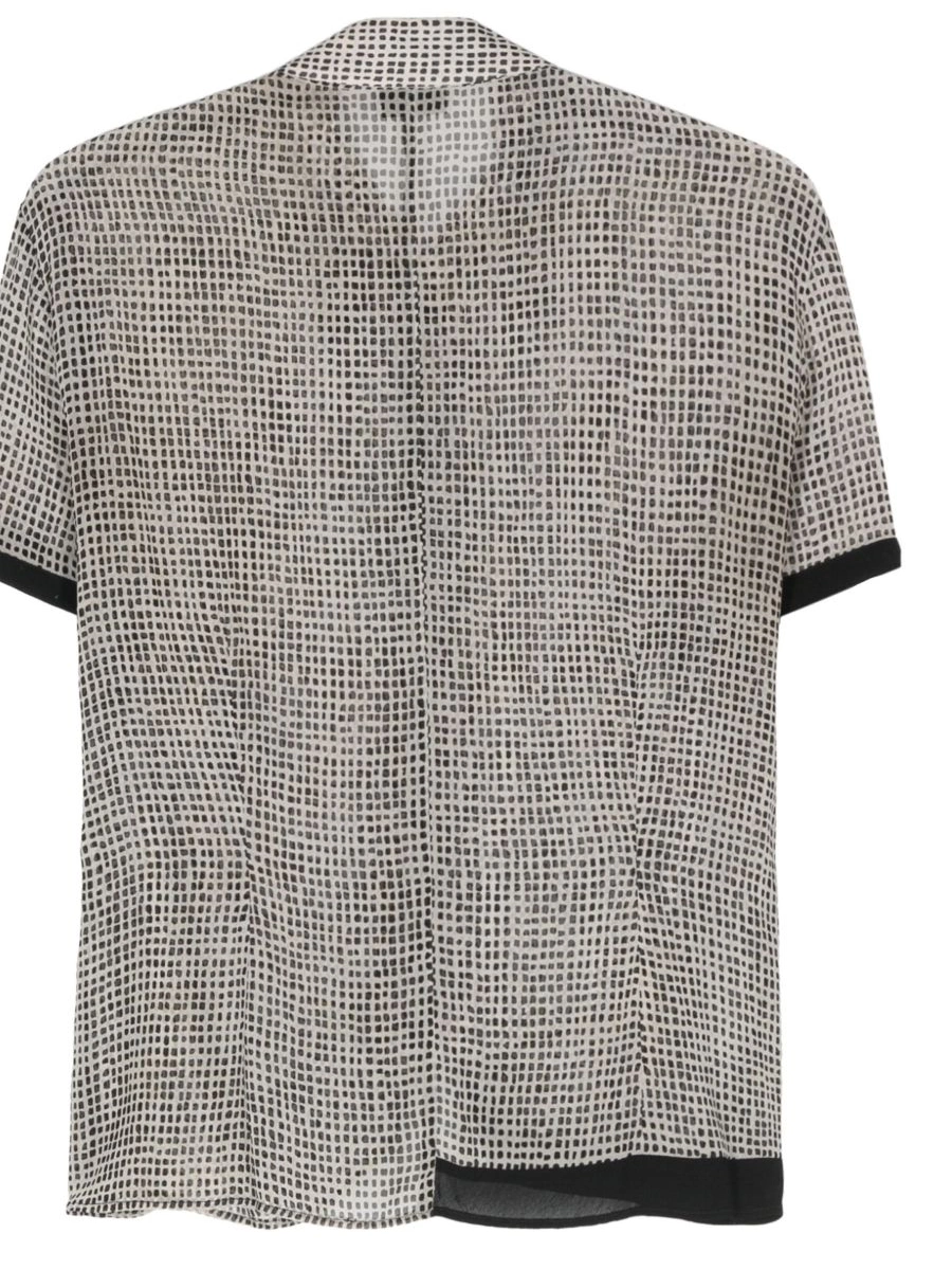 Cheap silk geometric-print Women Versace shirt 2000s 0505